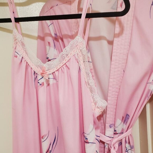 Vintage Avon Odyssey Gown and Robe Set Size S - Picture 1 of 15